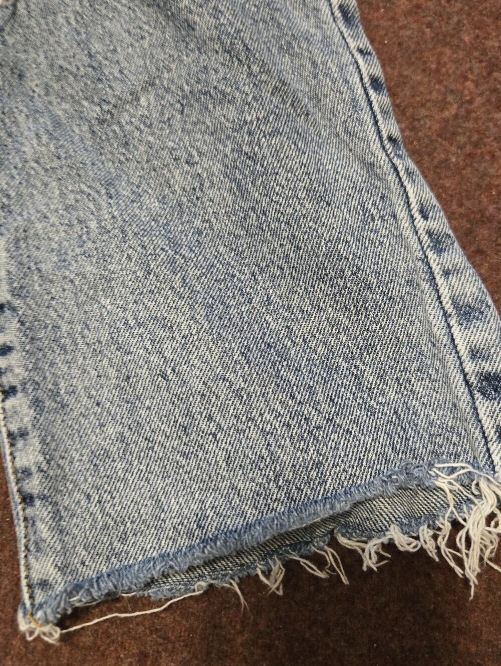 Y2K Pacific Sunwear Dad Jeans In Size 23 Ripped Distressed Acid Wash - Picture 4 of 13